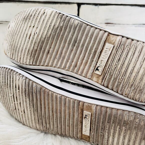 Draven Teddy Bear Black & White Plaid Slip on Loafers Comfort Shoes - Womens 9 - Picture 6 of 8